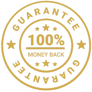 100% MONEY BACK GUARANTEE