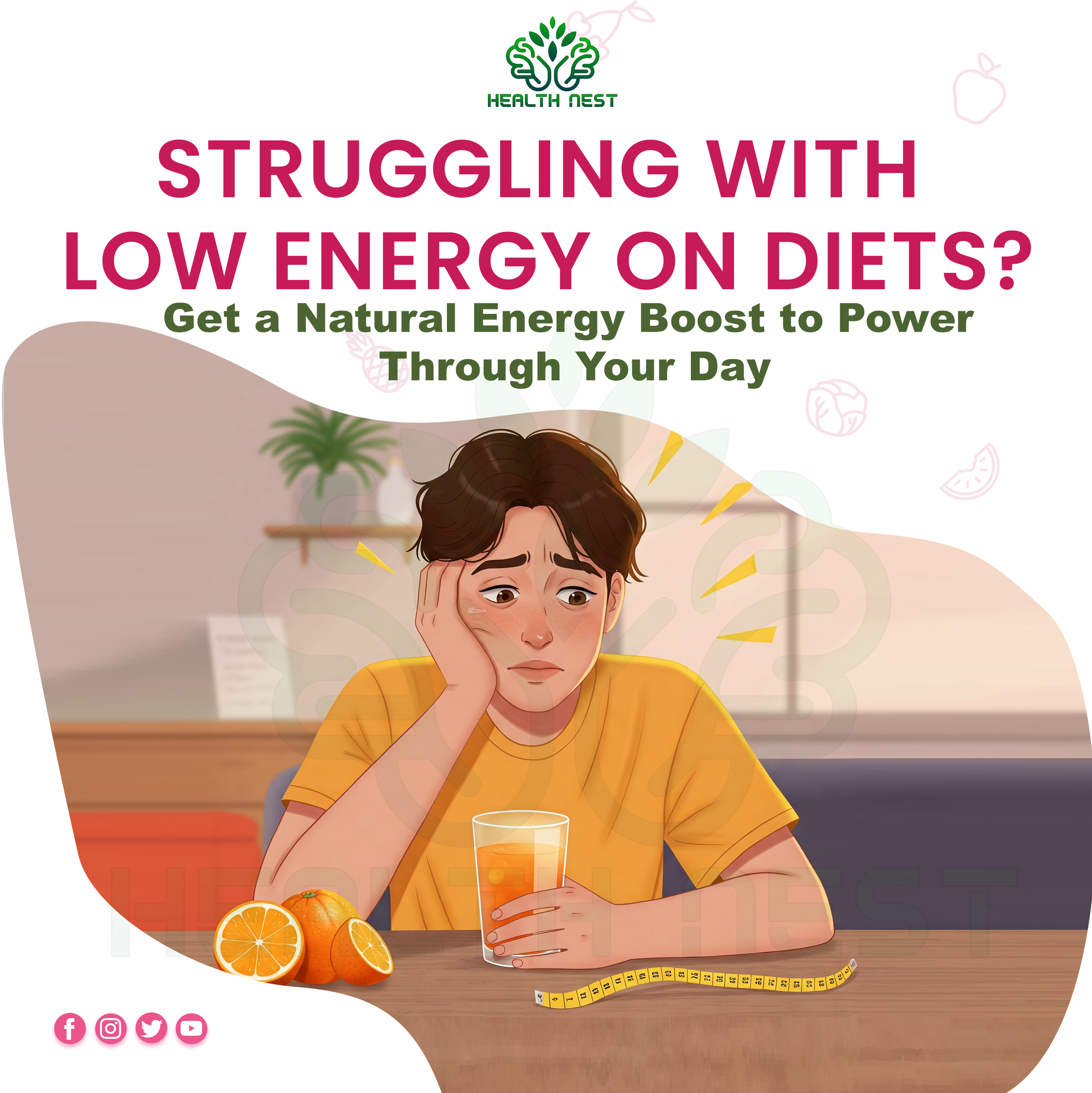 Struggling with Low Energy Diets Get a Natural Energy Boost to Power Through Your Day